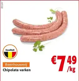Colruyt Chipolata varken aanbieding