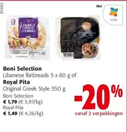 Colruyt Original Greek Style 350 g Boni Selection aanbieding