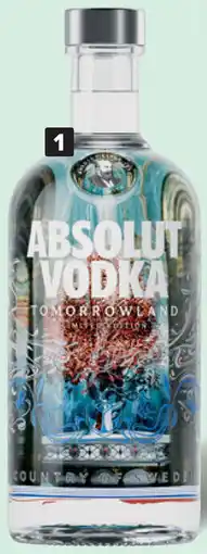 Carrefour Wodka Absolut aanbieding