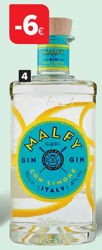 Carrefour Gin Malfy aanbieding