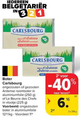 Carrefour Boter Carlsbourg aanbieding
