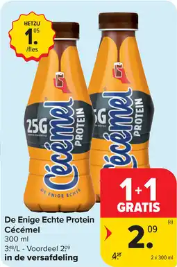 Carrefour De Enige Echte Protein Cécémel aanbieding