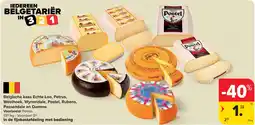 Carrefour Belgische kaas Echte Loo, Petrus, Westhoek, Wynendale, Postel, Rubens, Passendale en Damme aanbieding