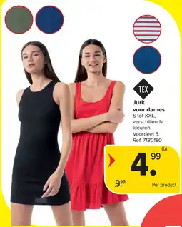 Carrefour TEX Jurk voor dames aanbieding