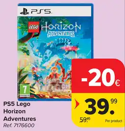 Carrefour PS5 Lego Horizon Adventures aanbieding