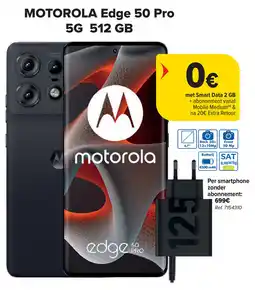 Carrefour Motorola Edge 50 Pro 5G 512 GB aanbieding