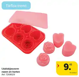Carrefour IJsblokjesvorm rozen en harten aanbieding