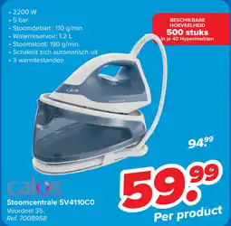 Carrefour Calor Stoomcentrale SV4110C0 aanbieding