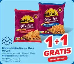 Carrefour Gamma frieten Special Oven McCain aanbieding