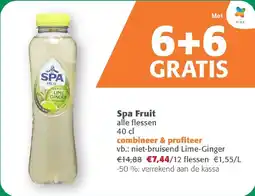 Comarkt Spa Fruit aanbieding