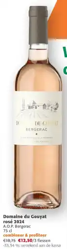 Comarkt Domaine du Gouyat rosé 2024 aanbieding