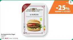 Comarkt De Vegetarische Slager Le Burger aanbieding