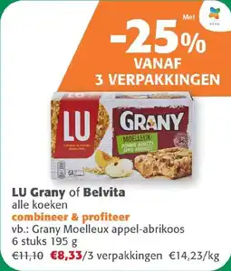 Comarkt LU Grany of Belvita aanbieding
