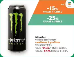 Comarkt Monster aanbieding