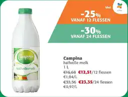 Comarkt Campina halfvolle melk aanbieding