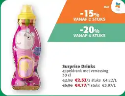 Comarkt Surprise Drinks aanbieding