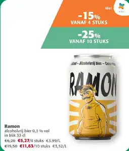 Comarkt Ramon alcoholvrij bier 0,3 % vol aanbieding