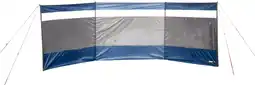 Decathlon High Peak windscherm Borkum, 4 stokken, variabele structuur aanbieding