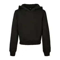 Decathlon Meisjes Crop Hoodie (Zwart) aanbieding