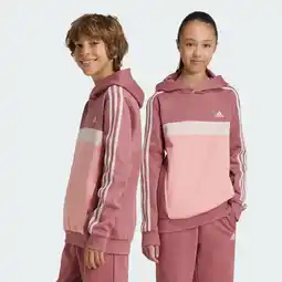 Decathlon Tiberio 3-Stripes Colorblock Fleece Hoodie Kids aanbieding
