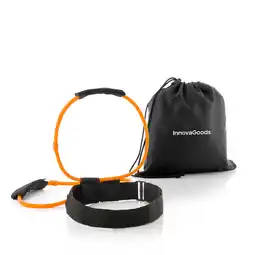 Decathlon Band met weerstandsbanden voor Bilspieren en Oefengids InnovaGoods aanbieding