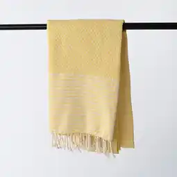 Decathlon Take A Towel Hamamdoek – 90 x 170 cm - Geel aanbieding