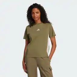 Decathlon Essentials 3-Stripes Katoenen T-shirt aanbieding