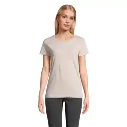 Decathlon Dames Crusader Polycotton TShirt (Beige Heide) aanbieding