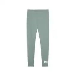 Decathlon ESS No. 1 Logo legging voor dames PUMA Green Moon aanbieding