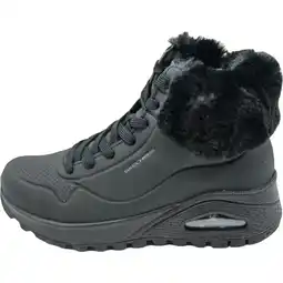 Decathlon Laarzen Skechers Uno RuggedFall Air, Zwart, Dames aanbieding