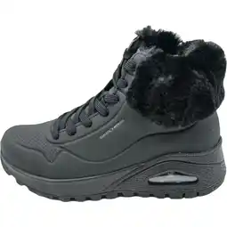 Decathlon Laarzen Skechers Uno RuggedFall Air, Zwart, Dames aanbieding