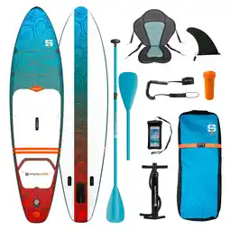Decathlon Opblaasbaar Paddle OCEAN 10'6 (320 x 76 x 15 cm) complete set aanbieding