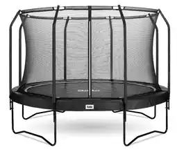 Decathlon Salta Premium Black Edition - Trampoline met veiligheidsnet - ⌀396cm - Zwart aanbieding