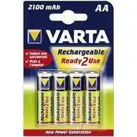 Decathlon Battery Sales Europe Oplaadbare penlite batterij aa 2100mah nimh 1.2v per 4 op aanbieding