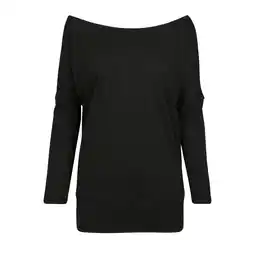 Decathlon Dames Batwing Mouw Top (Zwart) aanbieding