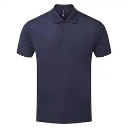 Decathlon Heren Coolchecker Poloshirt (Marine) aanbieding