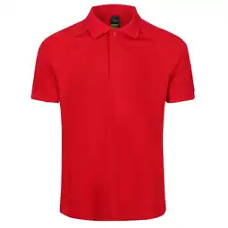 Decathlon Professioneel Heren Coolweave Poloshirt met korte mouwen (Klassiek rood) aanbieding