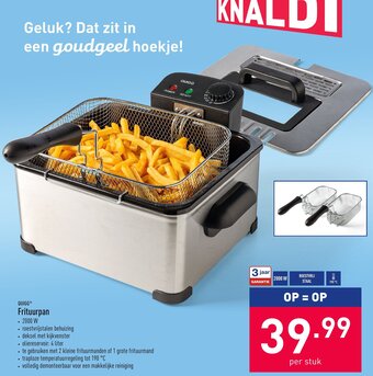 ALDI Frituurpan aanbieding