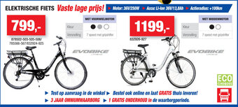 Hubo Elektrische Fiets aanbieding
