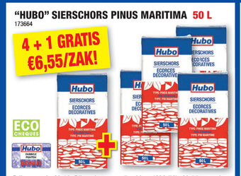 Hubo Hubo Sierschors Pinus Maritima 50 L aanbieding