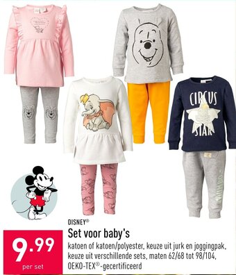 ALDI Set voor baby's aanbieding