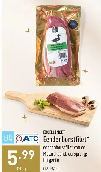 ALDI Eendenborstfilet 370g aanbieding