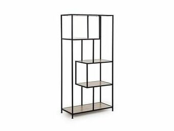 Deba Meubelen Decoratief rek ROMY - Hout/metaal Multicolor aanbieding