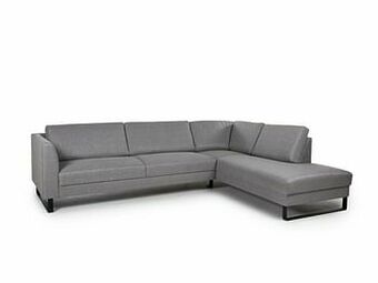 Deba Meubelen Hoekzetel GENEVE - Galant Light Grey Grijs aanbieding