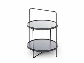 Deba Meubelen Bijzettafel LAN - Grijs Grijs aanbieding