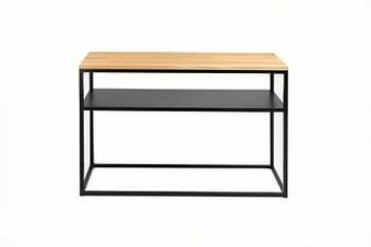 Deba Meubelen Haltafel FA - Zwart/hout Hout aanbieding