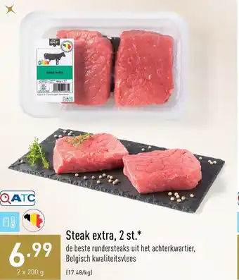 ALDI Steak extra, 2 st. 2 x 200g aanbieding