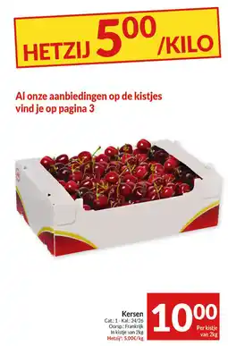Intermarché Kersen aanbieding