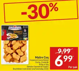 Intermarché Maître Coq Gepaneerd assortiment aanbieding