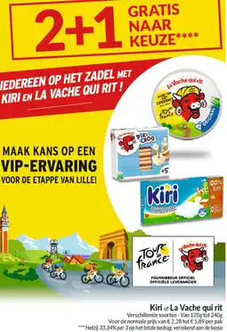 Intermarché Kiri of La Vache qui rit aanbieding